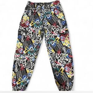VIP Jeans Graffiti Print Jogger Pants Size 7/28